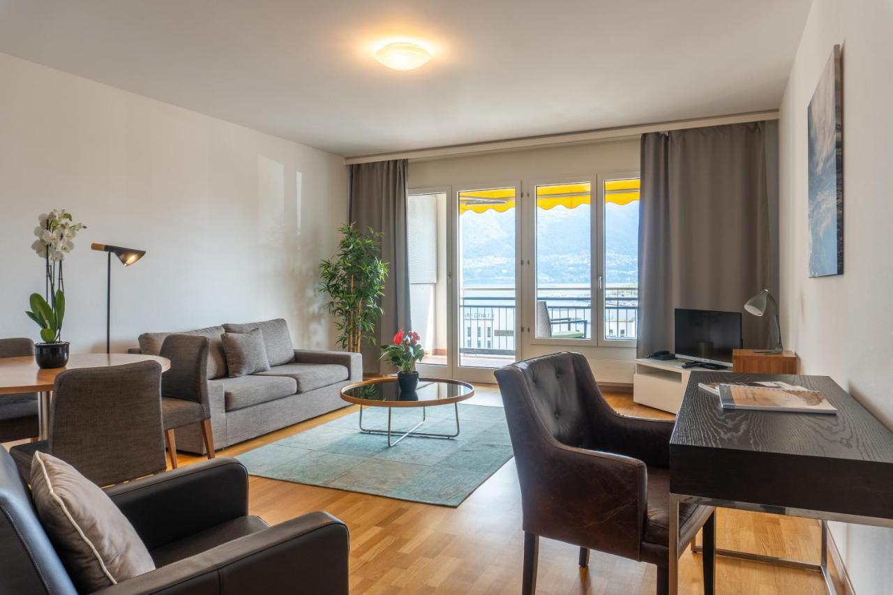 Tertianum Residenza Al Parco Appartements & Restaurant Muralto Luaran gambar